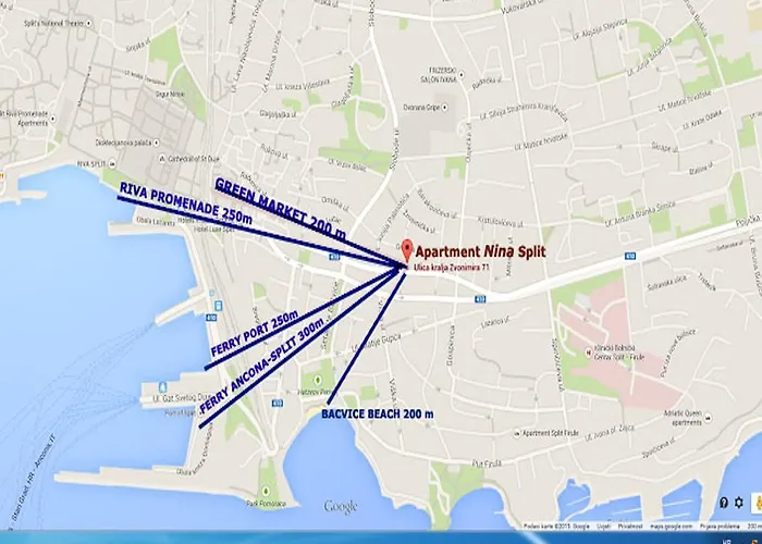 アパート Nina Marie スプリト